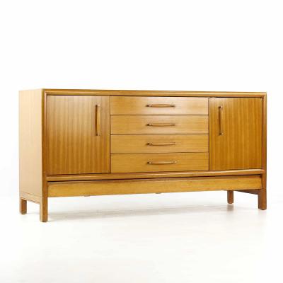 John Keal John Keal for Brown Saltman Mid Century Bleached Mahogany Credenza