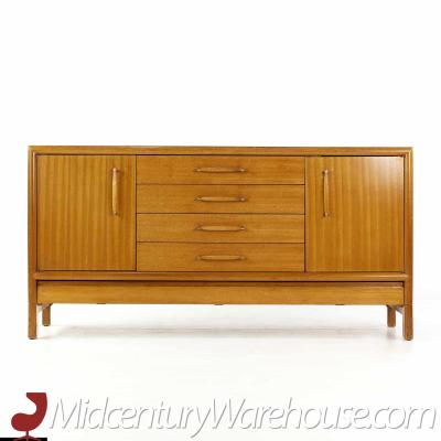 John Keal John Keal for Brown Saltman Mid Century Bleached Mahogany Credenza