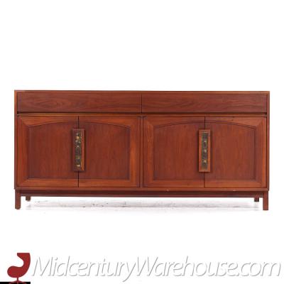John Keal John Keal for Brown Saltman Mid Century Walnut Credenza