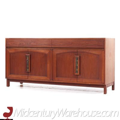 John Keal John Keal for Brown Saltman Mid Century Walnut Credenza