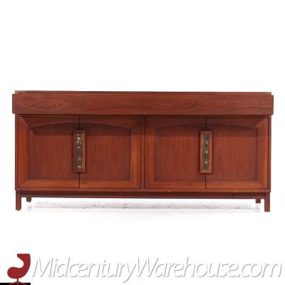 John Keal John Keal for Brown Saltman Mid Century Walnut Credenza