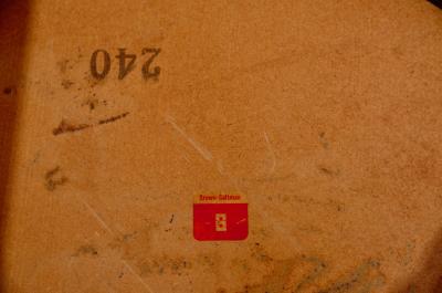 John Keal Pair of Hexagonal Domino Side Tables by John Keal for Brown Saltman