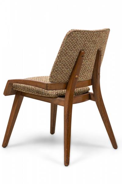 John Keal Set of 4 John Keal for Brown Saltman Modern Upholstered Armchairs