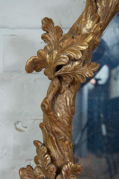 John Linnell Georgian Round Giltwood Mirror