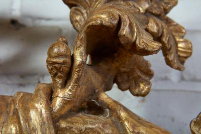 John Linnell Georgian Round Giltwood Mirror