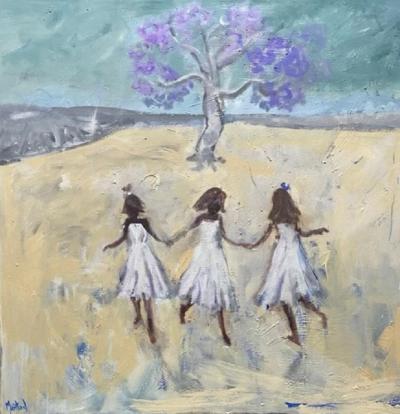 John Maitland Dancing Under the Jacaranda II