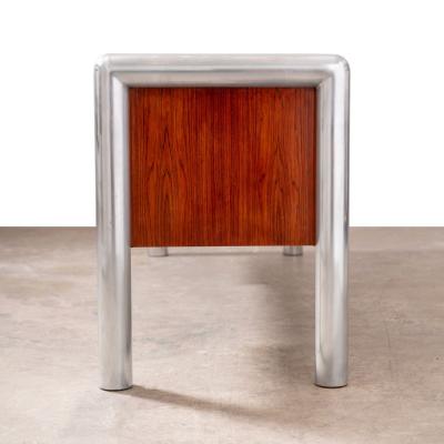 John Mascheroni 1970s Brazilian Rosewood Tubo credenza designed by John Mascheroni for Vecta