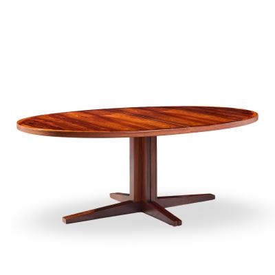 John Mortensen John Mortensen for Heltborg M bler Danish Rosewood Dining Table with 2 Leaves