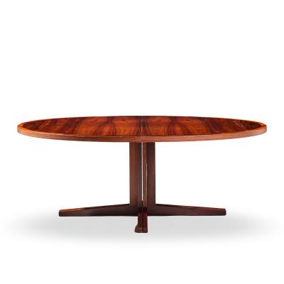 John Mortensen John Mortensen for Heltborg M bler Danish Rosewood Dining Table with 2 Leaves