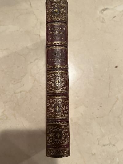 John Murray DATED EDITION 1832 VOLUMES OF BYRONS WORKS I IVI
