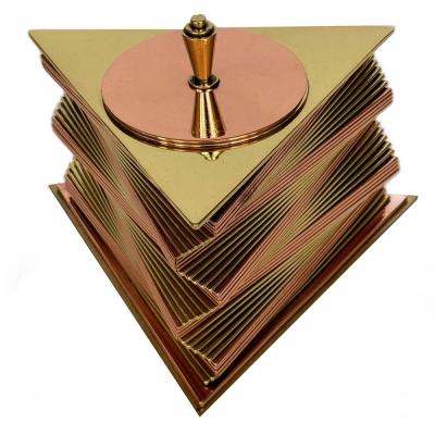 John Nicholas Otar Brass and Copper Box by John Otar