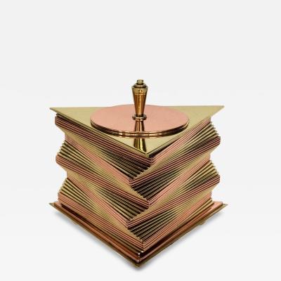 John Nicholas Otar Brass and Copper Box by John Otar