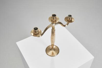 John Norelius Dirigold Art Nouveau Candelabra for AB Alco Sweden 1920s