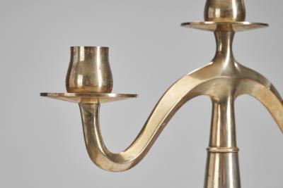 John Norelius Dirigold Art Nouveau Candelabra for AB Alco Sweden 1920s