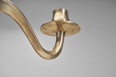 John Norelius Dirigold Art Nouveau Candelabra for AB Alco Sweden 1920s