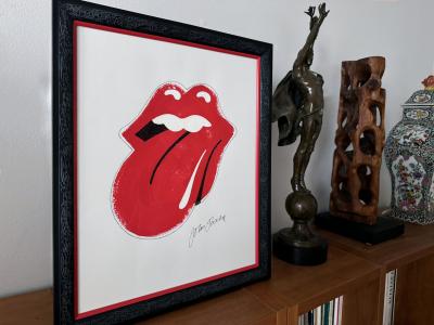 John Pasche The Rolling Stones Red Hot Lips Logo