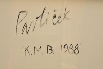John Pavlicek Monumental John Pavlicek American Texas b 1946 Painting K M B 1988
