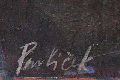 John Pavlicek Monumental John Pavlicek American Texas b 1946 Painting K M B 1988