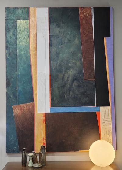 John Pavlicek Monumental John Pavlicek American Texas b 1946 Painting K M B 1988