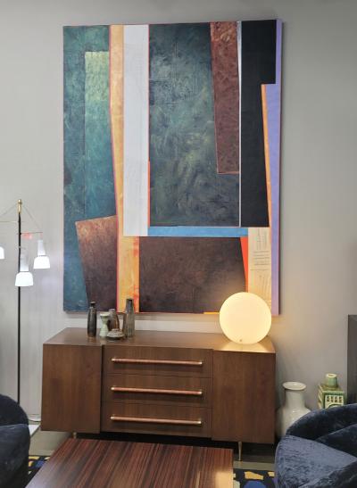 John Pavlicek Monumental John Pavlicek American Texas b 1946 Painting K M B 1988