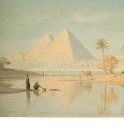 John Peter Kornbeck John Peter Kornbeck DUTCH 1837 1894 Pyramids 