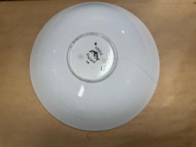John Poole Vintage Large 13 5 Diameter Bowl by Poole Art Pottery UK