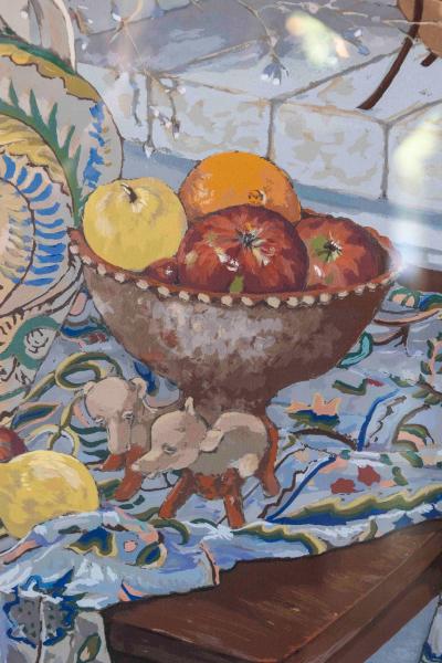 John Powell Limited Edition Serigraph French Still Life Late 20th Century