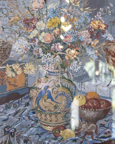 John Powell Limited Edition Serigraph French Still Life Late 20th Century
