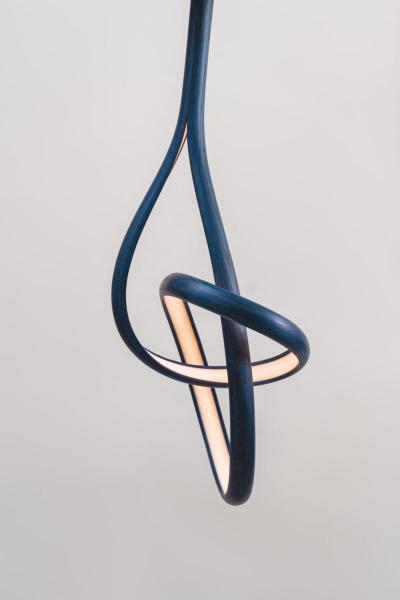 John Procario John Procario Vertical Tear Drop Free Form in Blue USA 2024