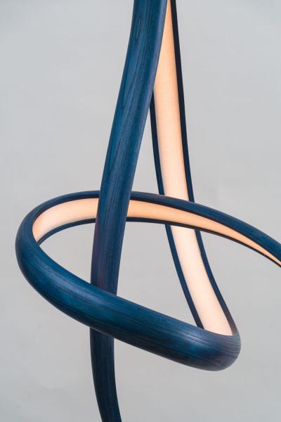 John Procario John Procario Vertical Tear Drop Free Form in Blue USA 2024