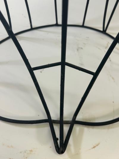 John Risley John Risley Nun Sculptural Iron Welded Chair Pair Circa 1960s