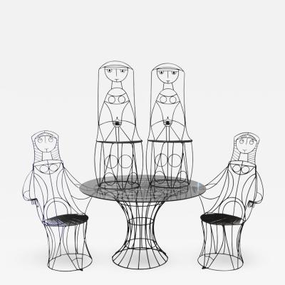 John Risley Sculptural Dining Set