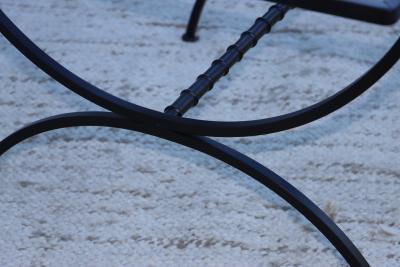 John Salterini 1950s John Salterini Wrought Iron Dining Set