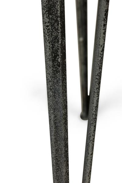 John Salterini American Mid Century Outdoor Iron Ribbon Oval Dining Tables