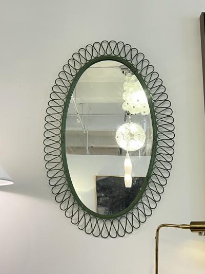 John Salterini OVAL RIBBON MIRROR