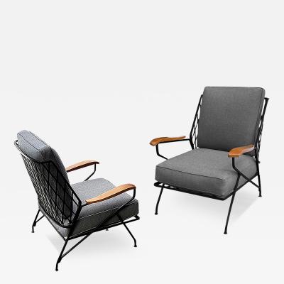 John Salterini Pair of 1950 s Salterini Chairs by Maurizio Tempestini