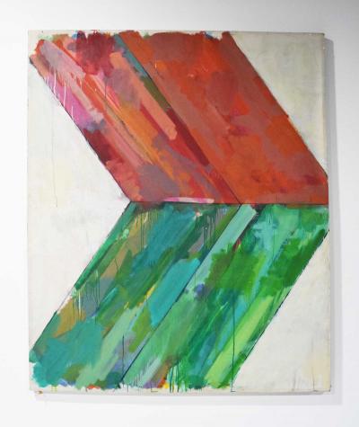 John Simpson Large Abstract by John Simpson dtd 1964