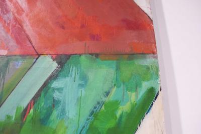 John Simpson Large Abstract by John Simpson dtd 1964