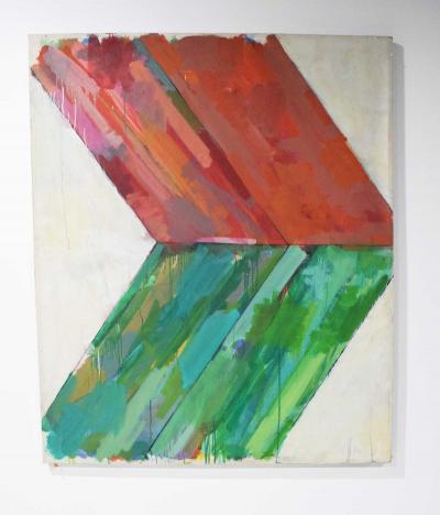 John Simpson Large Abstract by John Simpson dtd 1964