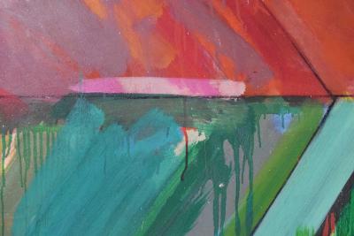 John Simpson Large Abstract by John Simpson dtd 1964