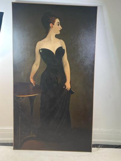 John Singer Sargent PORTRAIT OF MADAME X AFTER JOHN SINGER SARGENT BY ROBERT P WADDINGTON