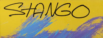 John Stango Yellow Blue Marilyn