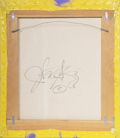 John Stango Yellow Blue Marilyn