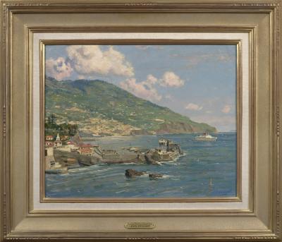 John Stobart Funchal Bay Madeira From Belmond Reids Palace Hotel 1960