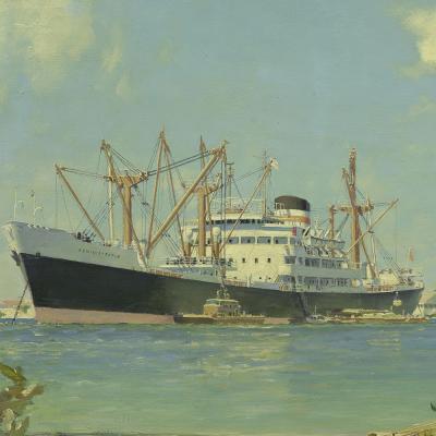 John Stobart M V Administrator at Dar es Salaam Tanzania 1955