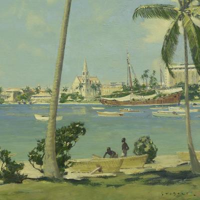 John Stobart M V Administrator at Dar es Salaam Tanzania 1955