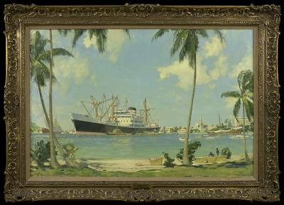 John Stobart M V Administrator at Dar es Salaam Tanzania 1955