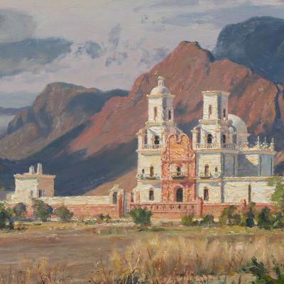 John Stobart Mission San Xavier Tuscon