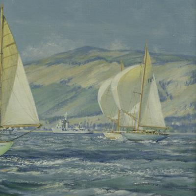 John Stobart Navara on the Clyde