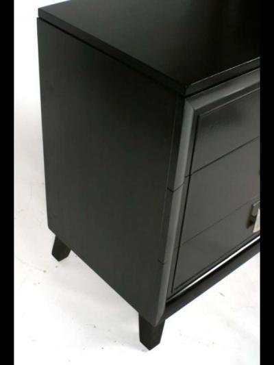 John Stuart 1940s Dark Mahogany Chest of Drawers